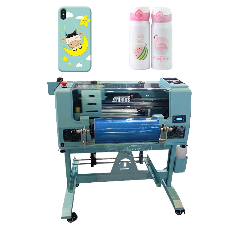Commercial Dtf Printing - 両面印刷A3クリスタルステッカープリンター320mmインクジェットロールUV DTFプリンターマシン（DX7プリントヘッド搭載、スマホケース用）