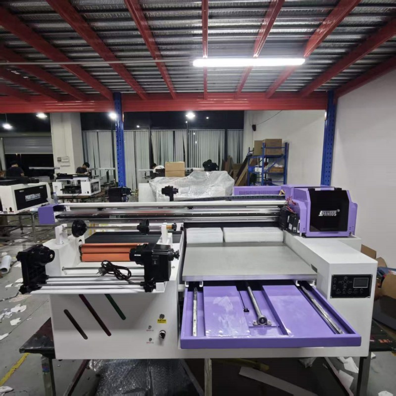 Commercial Dtf Printing - 6090UVフラットベッド＆UV DTFオールインワン印刷機、金属・ガラス・木材対応A1 UV印刷機、30cm ABフィルムステッカーUV DTF印刷