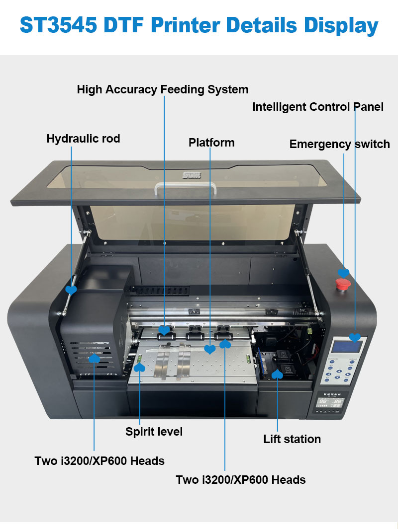 30CM A3 DTFプリンター Xp600/I3200A1 - Commercial Dtf Printing のレビューと価格