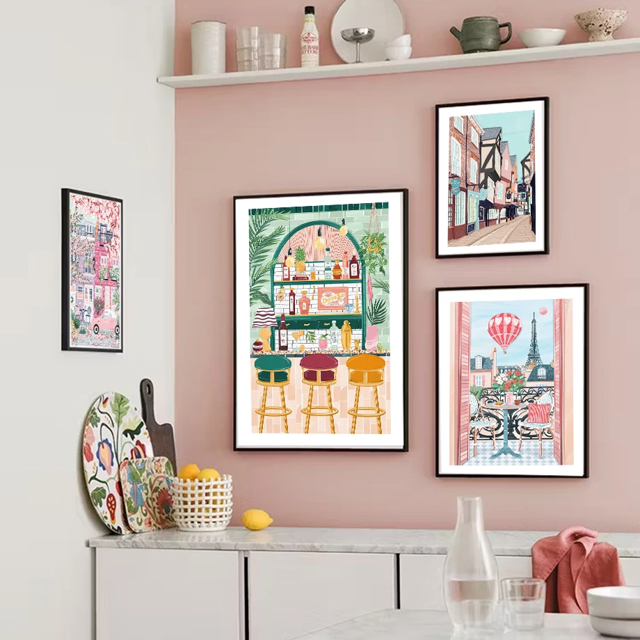 1pc フレームレスキャンバス絵画ミニマリストキャンバスポス - Commercial Printing Shop のレビューと価格
