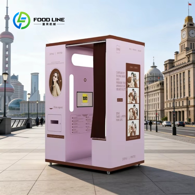 カスタマイズ可能なセルフィーブース、自動インスタント写真印刷 - Commercial Printing Factory のレビューと価格