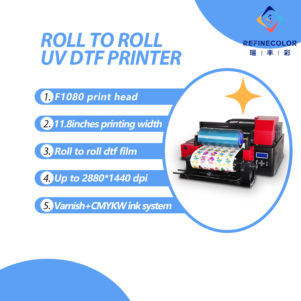 Refinecolor A3+ 業務用UV DTFプリンター - Commercial Dtf Printing のレビューと価格